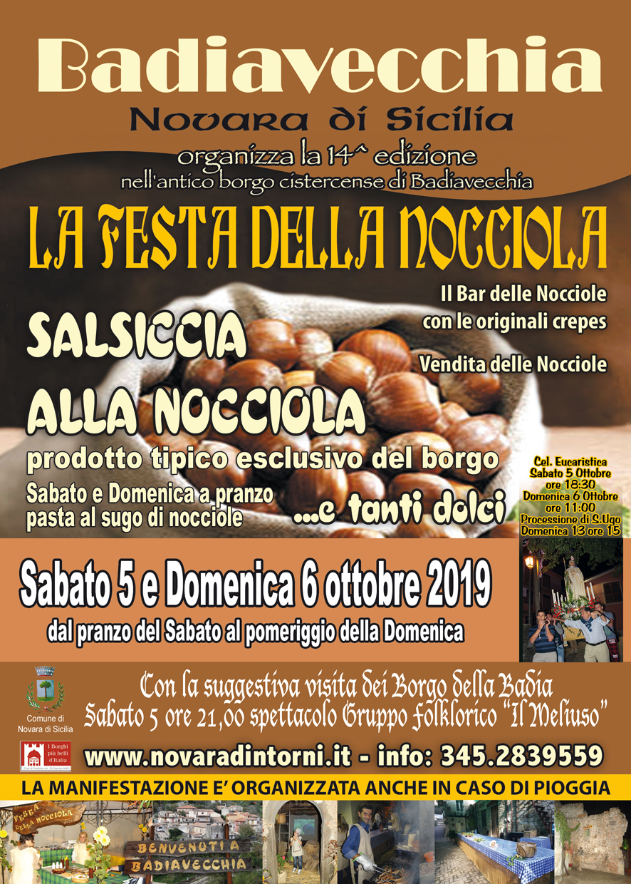 XIV FESTA DELLA NOCCIOLA 2019